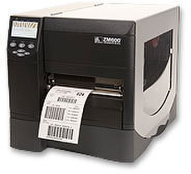 Zebra ZM600 Direkt Wärme/Wärmeübertragung 300DPI Schwarz, Grau Etikettendrucker