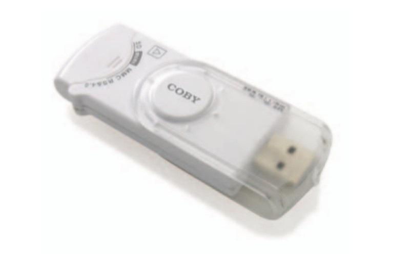 Coby RD-401 USB 2.0 устройство для чтения карт флэш-памяти