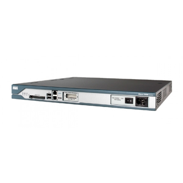 Cisco 2811 Eingebauter Ethernet-Anschluss Mehrfarben Kabelrouter