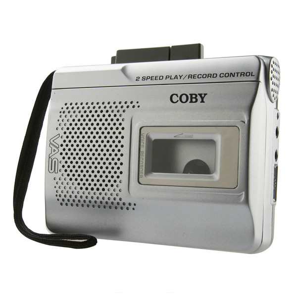 Coby CXR60 1дека(и) Cеребряный кассетный плеер