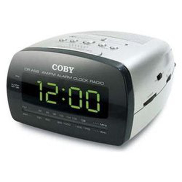 Coby CR-A58 Часы Белый радиоприемник