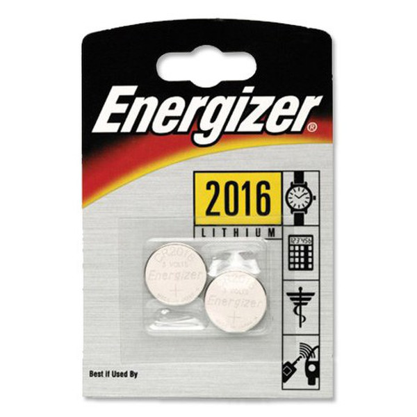 Energizer CR2016 Литиевая 1.5В батарейки