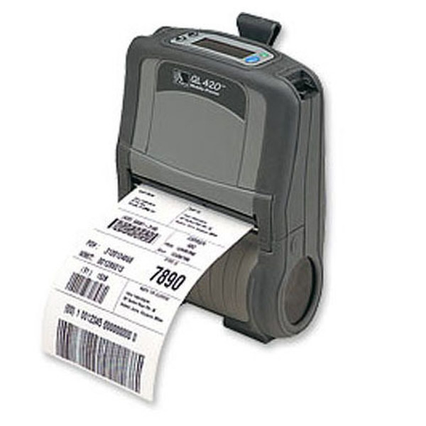 Zebra QL 420 Plus Direct thermal 203DPI Grey label printer