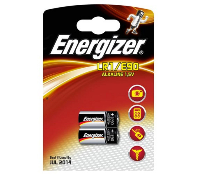 Energizer E90 Alkaline 1.5V non-rechargeable battery