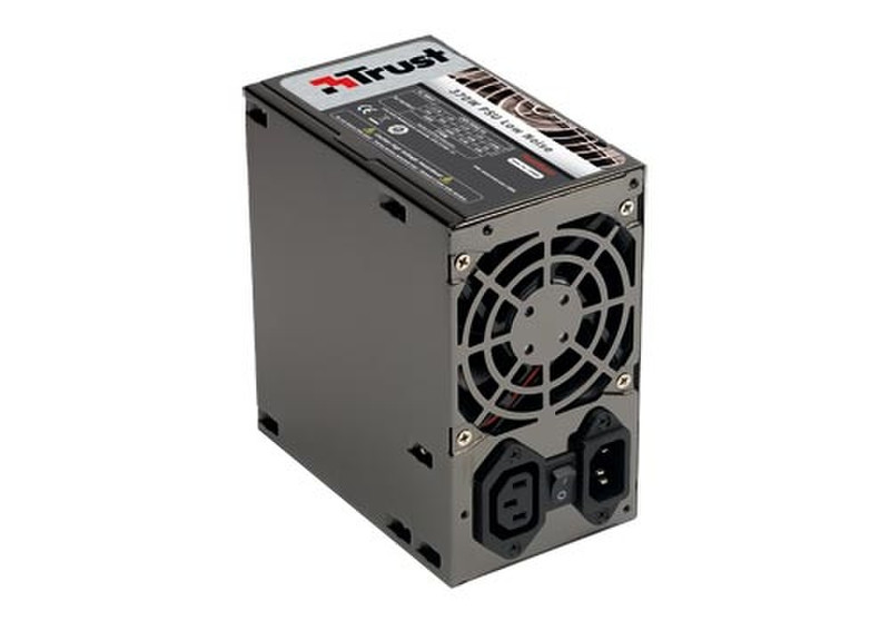 Trust 370W PSU Low Noise PW-5150 370W ATX Grey power supply unit