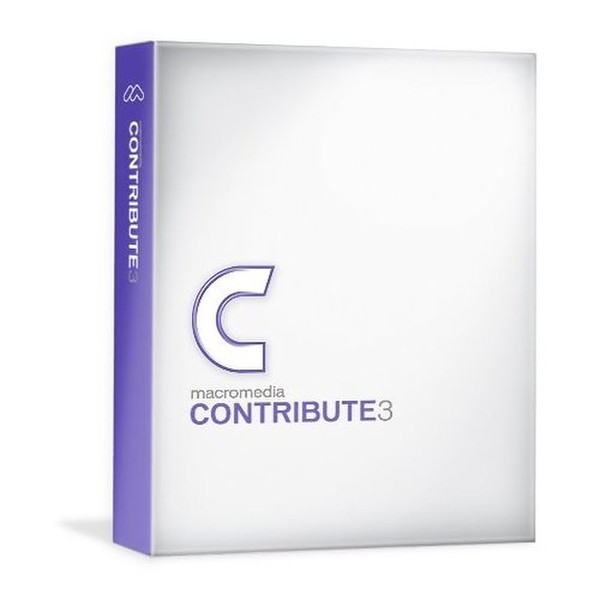Adobe Contribute 3. Doc Set (DE) German software manual