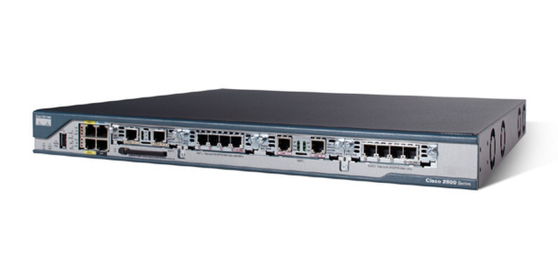 Cisco 2801 Подключение Ethernet Разноцветный проводной маршрутизатор