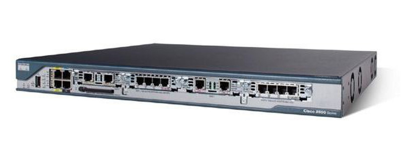 Cisco 2801 Eingebauter Ethernet-Anschluss ADSL Grau Kabelrouter