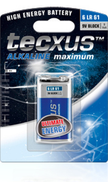 Tecxus 6LR61 Alkali Nicht wiederaufladbare Batterie