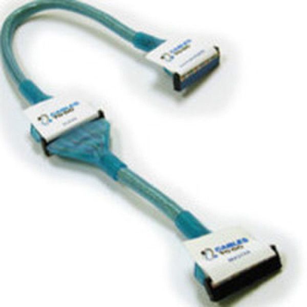 C2G 50020 0.45м Синий кабель SATA
