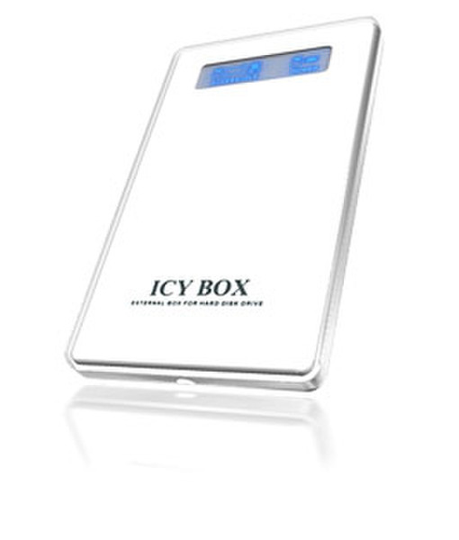 ICY BOX IB-220StU USB Silber, Weiß