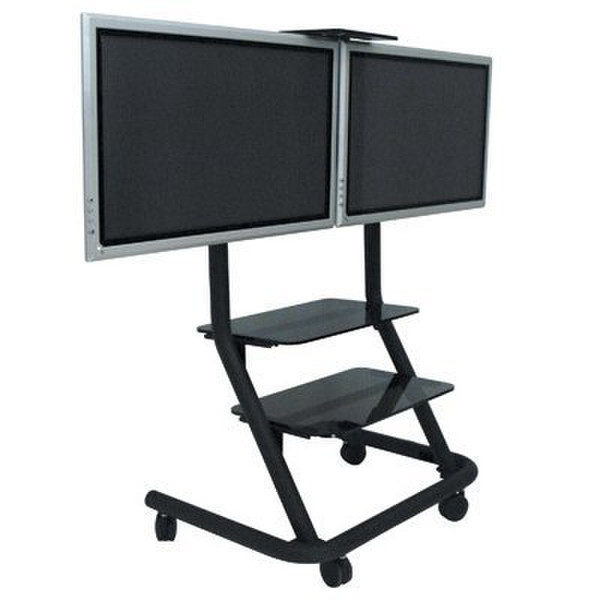 Chief PPD2000 Flat panel Multimedia cart Black multimedia cart/stand