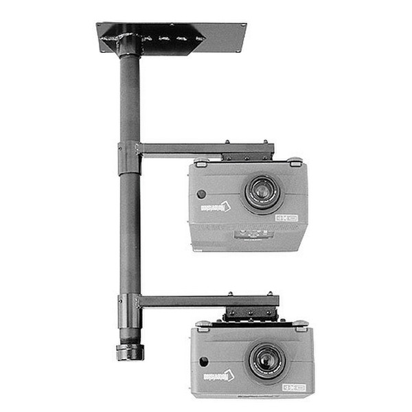 Chief LCD2C ceiling Black project mount