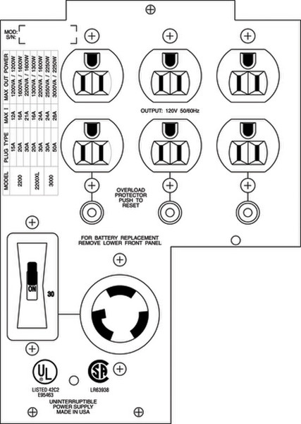 APC SUA027 7AC outlet(s) Tower Beige uninterruptible power supply (UPS)