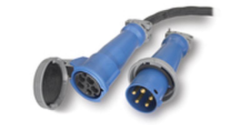 APC PDW6IEC309-RDP1 1.8m Black power cable