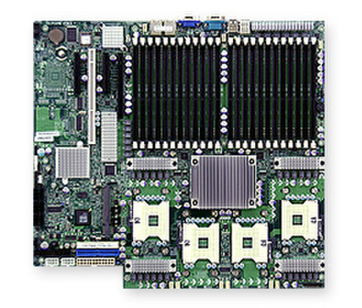 Supermicro X7QCE Intel 7300 FC-PGA 6 материнская плата для сервера/рабочей станции