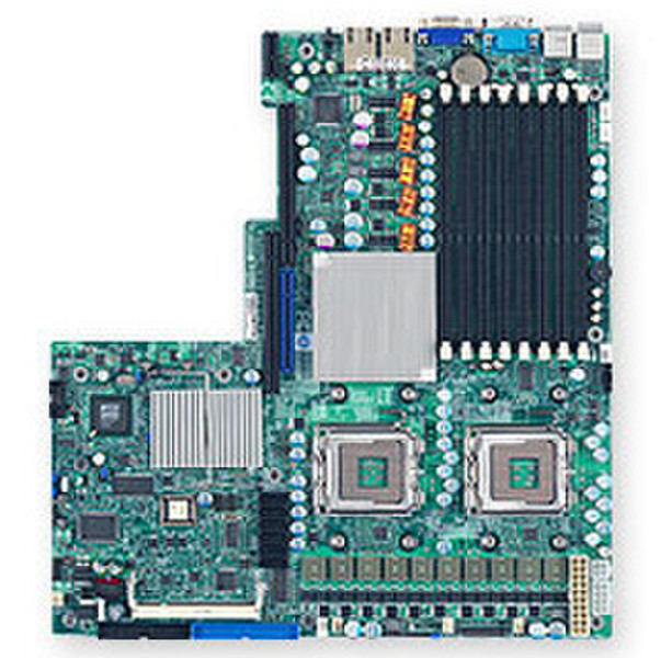 Supermicro X7DGU Intel 5000X Socket J (LGA 771) материнская плата для сервера/рабочей станции