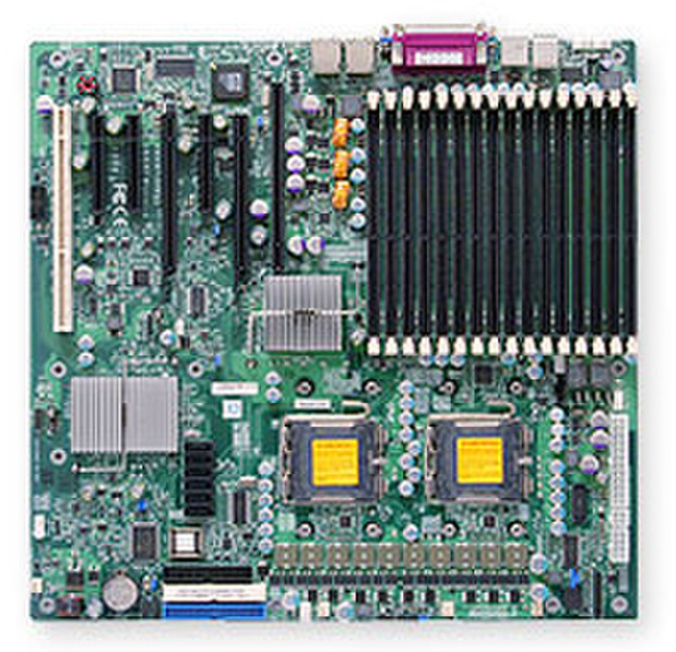 Supermicro X7DBi+ Intel 5000P Socket J (LGA 771) Расширенный ATX материнская плата для сервера/рабочей станции