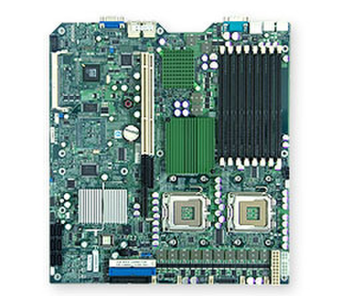 Supermicro X7DBR-E Intel 5000P Socket J (LGA 771) Erweitertes ATX Server-/Workstation-Motherboard