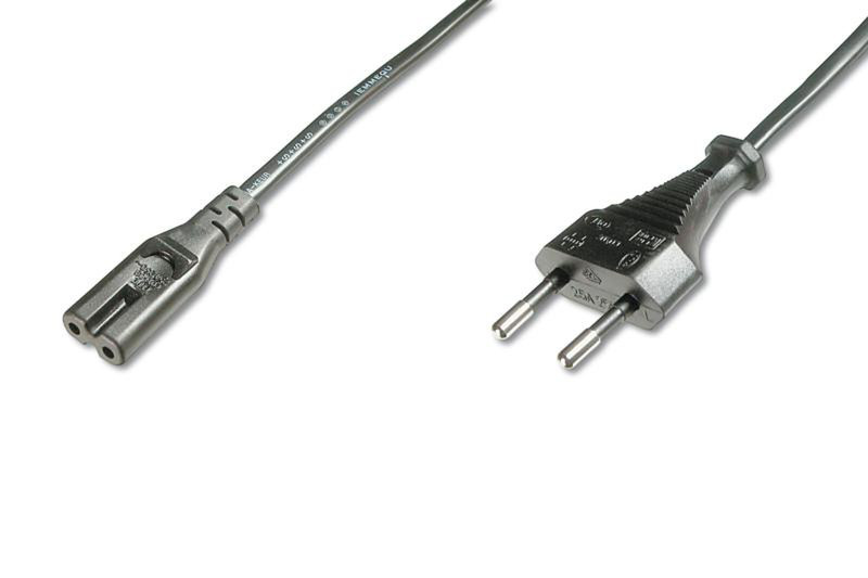 ASSMANN Electronic AK 502 2M 1.80м Черный кабель питания