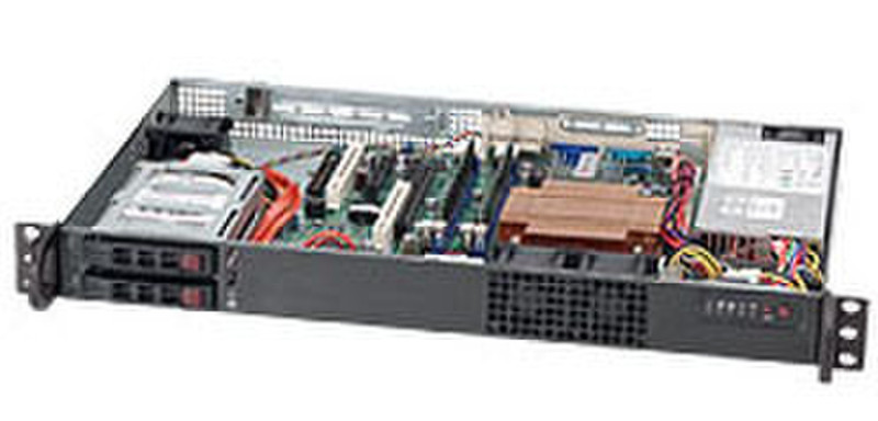 Supermicro CSE-510T-200B 200W Schwarz Computer-Gehäuse