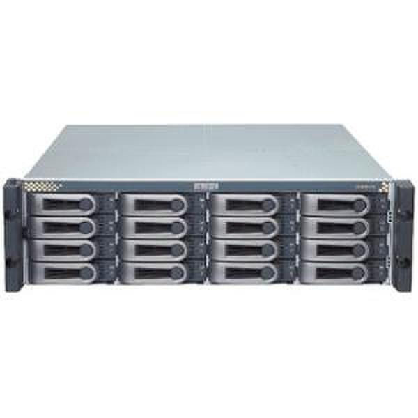 Promise Technology VTrak E610s Storage server Стойка (3U) Подключение Ethernet Черный, Cеребряный