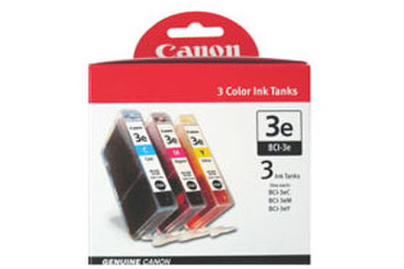 Canon BCI-3e cyan,magenta,yellow ink cartridge