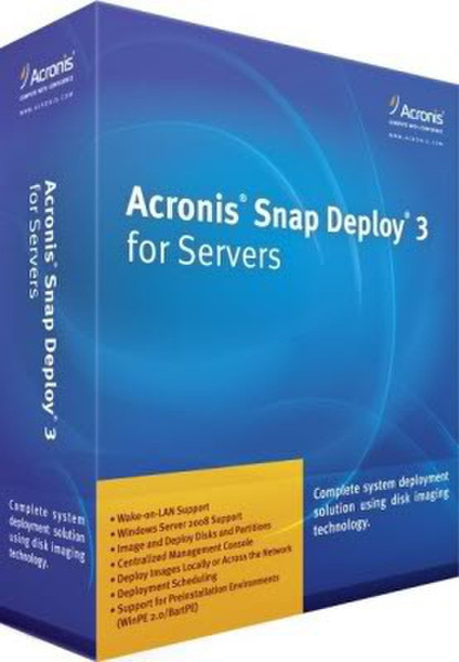 Acronis SDSXRBDES21 general utility software