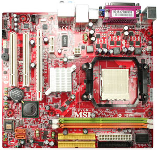 MSI K9VGM-V Socket AM2 Micro ATX motherboard