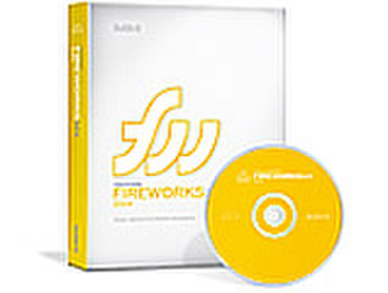 Macromedia Ed Fireworks MX 2004 EN CD CrPf