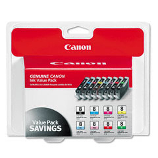 Canon CLI-8 black,cyan,green,magenta,red,yellow ink cartridge