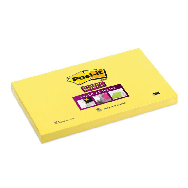 3M 655-S Rectangle Yellow 90sheets self-adhesive note paper