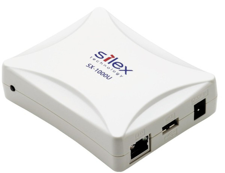 Silex SX-1000U Ethernet LAN print server