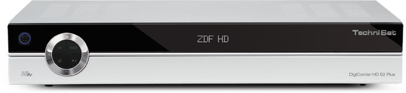 TechniSat DigiCorder HD S2 Plus Silver TV set-top box