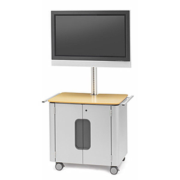 Bretford Flat Panel Cabinet Cart Flat panel Multimedia cart Серый