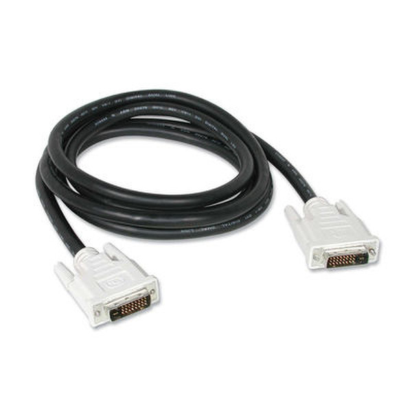 C2G 45147 2м DVI-D DVI-D Черный, Белый DVI кабель