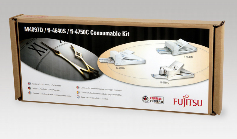 Fujitsu CON-3951-016A Scanner Verbrauchsmaterialienset Drucker-/Scanner-Ersatzteile