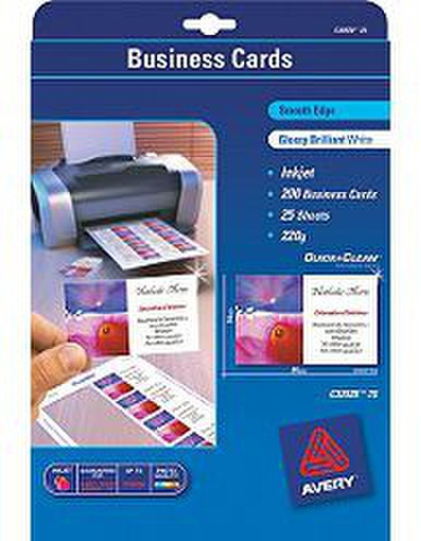Avery C32028-25 200pc(s) business card