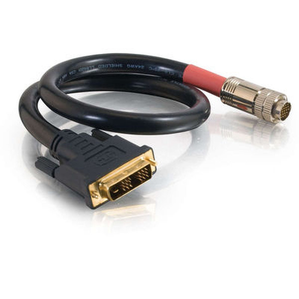C2G 42416 3m DVI-D Schwarz Videokabel-Adapter
