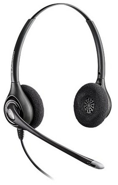 Plantronics SupraPlus Digital D261N/A Стереофонический Оголовье Черный гарнитура