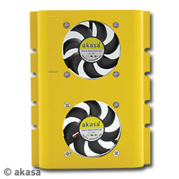 Akasa Hard disk cooler Yellow