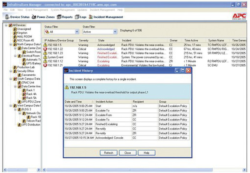 APC AP9435 Systemmanagement-Software