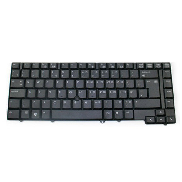 HP 483010-B71 Финский, Шведский Черный клавиатура