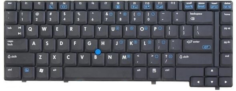 HP BE Point stick Compaq 6910p Бельгийский Черный клавиатура