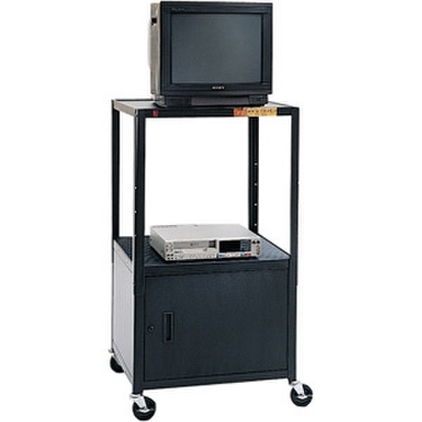 Bretford TVCA3654 Flat panel Multimedia cart Черный