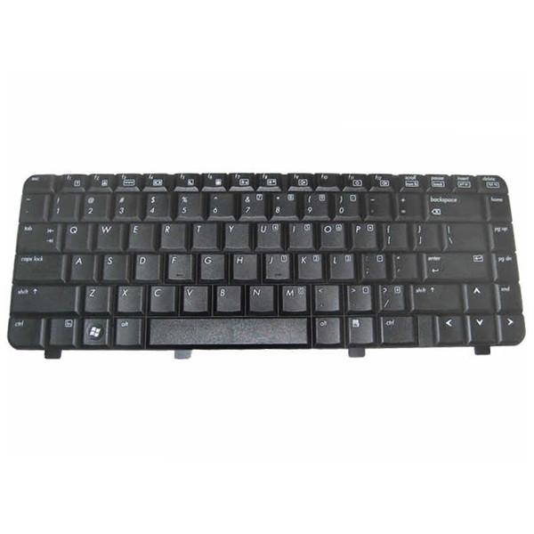 HP 495400-041 QWERTZ Немецкий Черный клавиатура