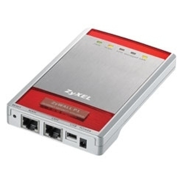 ZyXEL ZyWall P1 Personal Internet Security Appliance 80Мбит/с аппаратный брандмауэр