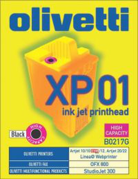 Olivetti XP01 Olivetti AJ10/12/20/22, SJ300, OFX 800, CL200. Druckkopf