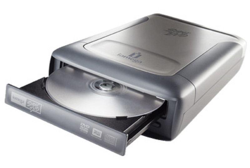 Iomega DVD+ -RW 4x12x 24x16x32 ext USB2.0 optical disc drive