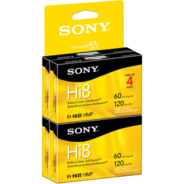 Sony P6120HMPR Hi8 чистая видеокассета